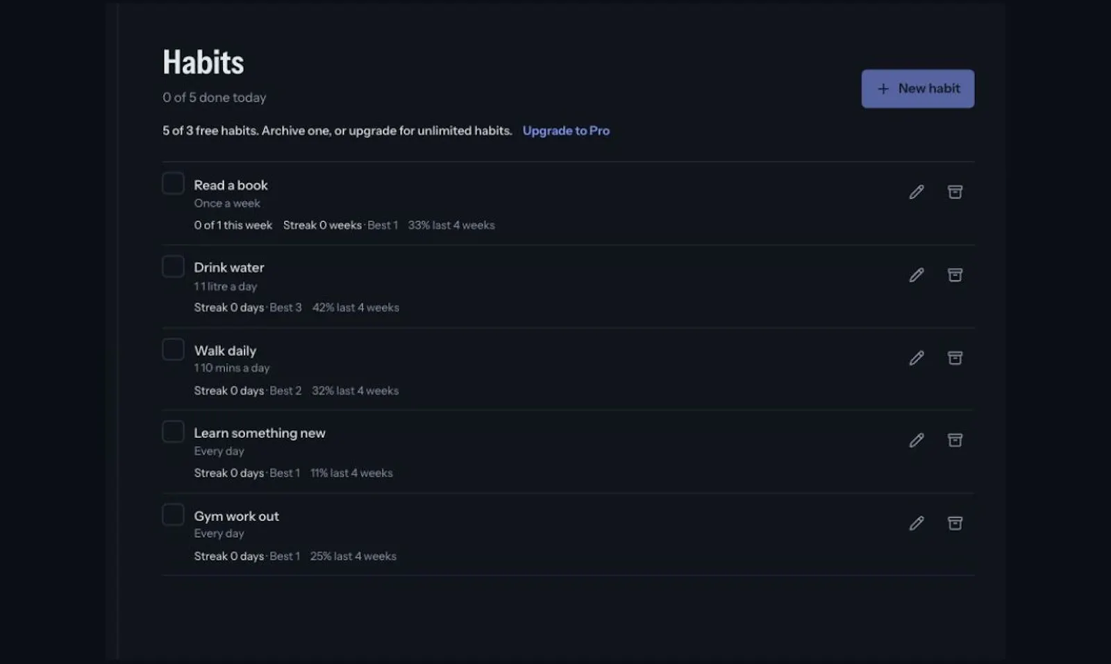 HabitStrider screenshot 4