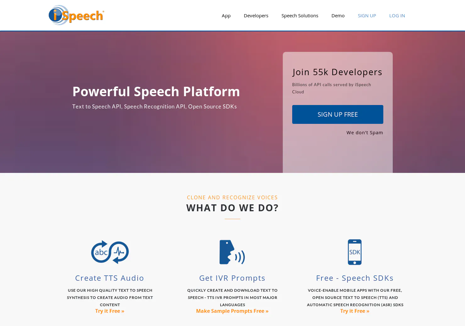 iSpeech