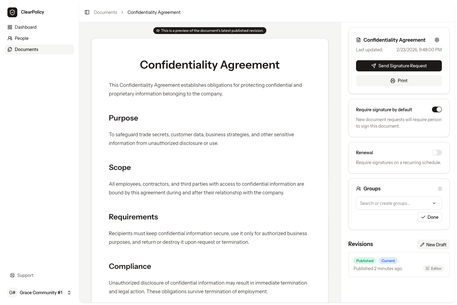 ClearPolicy gallery image
