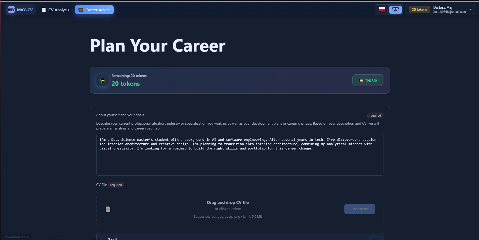 MaY-CV gallery image
