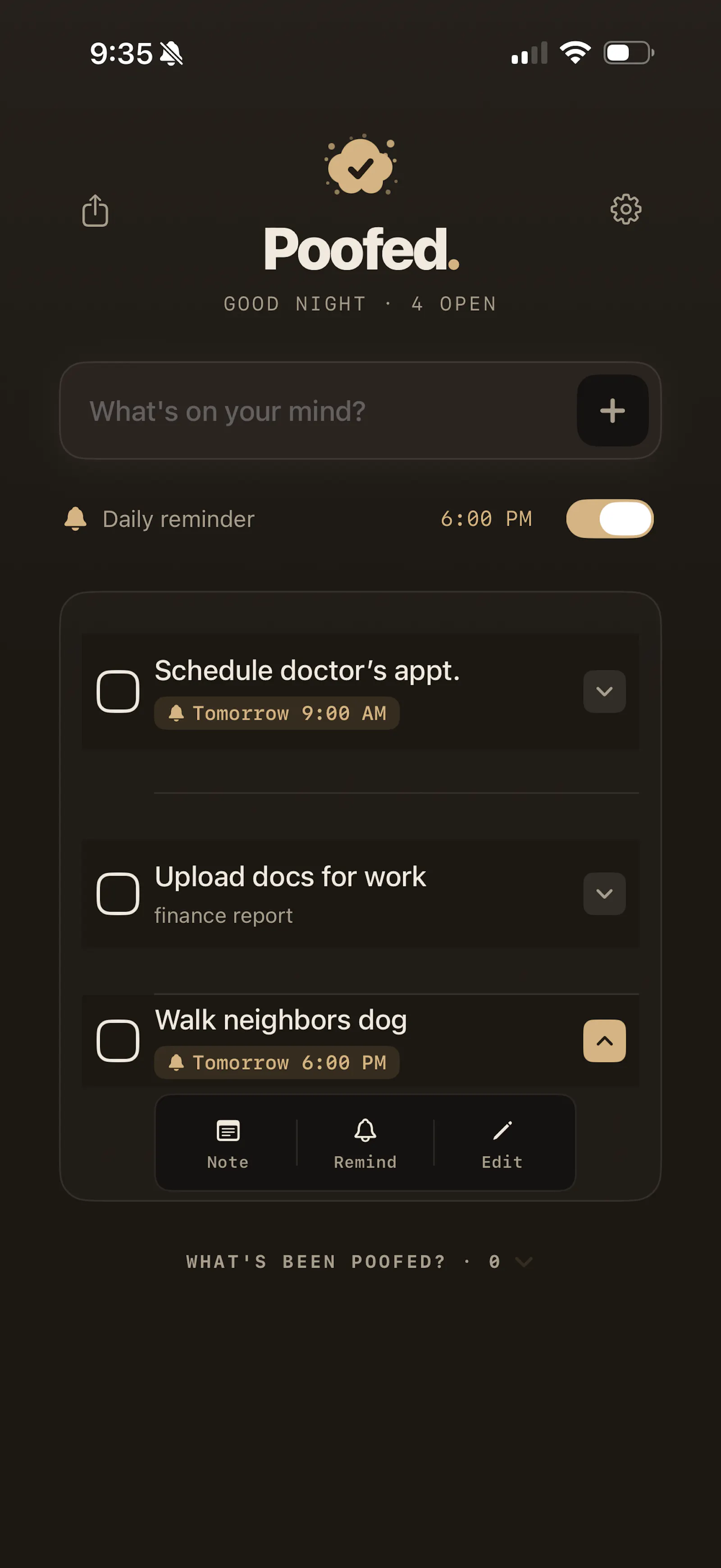 Poofed screenshot 3