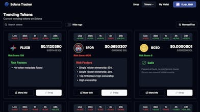 Solana Tracker gallery image