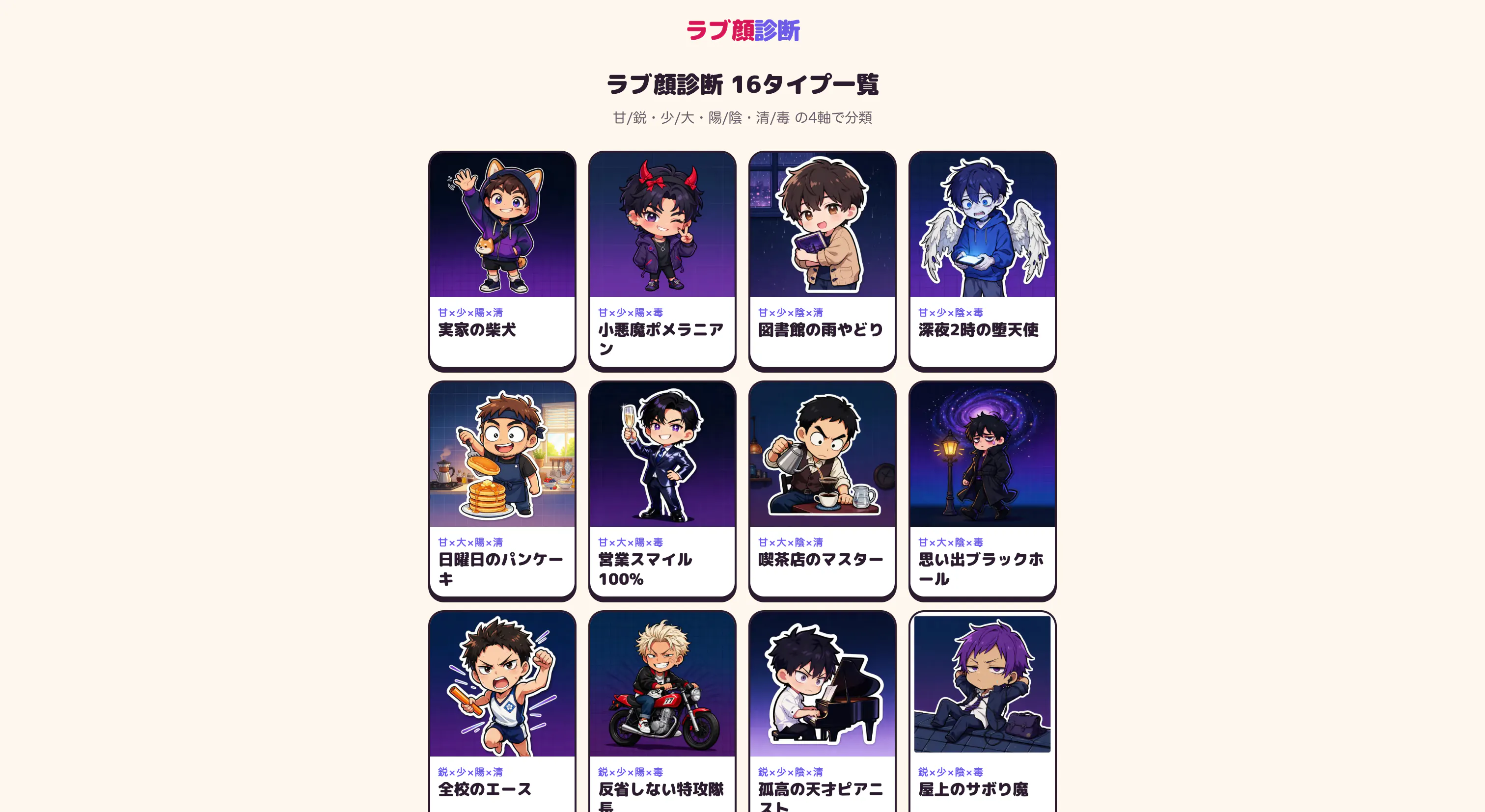 ラブ顔診断 (Love Face Diagnosis) gallery image