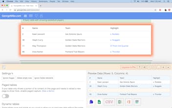 Table Capture gallery image