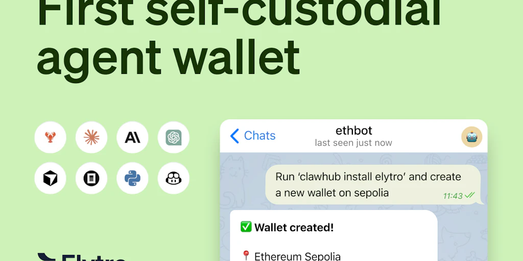 Elytro 代理錢包:專為 AI 代理打造的非託管錢包
