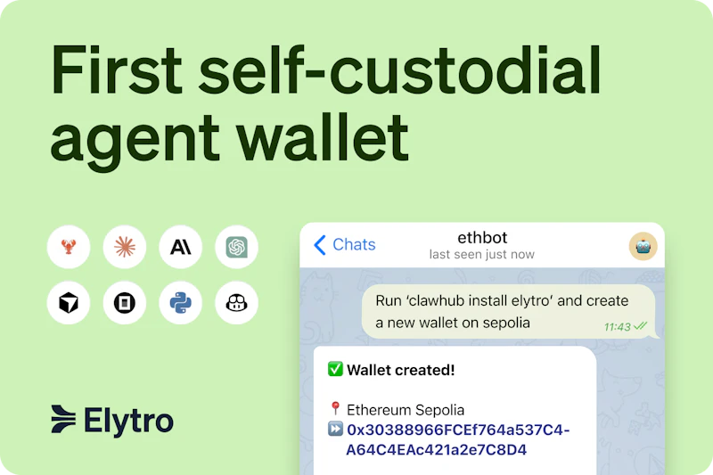 Elytro Agent Wallet screenshot 2