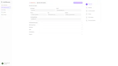 Link2Resume gallery image