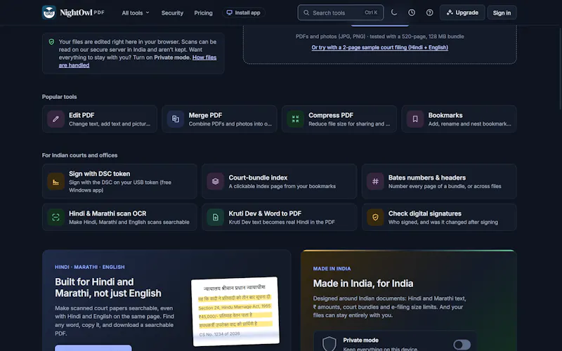 NightOwl PDF screenshot 3