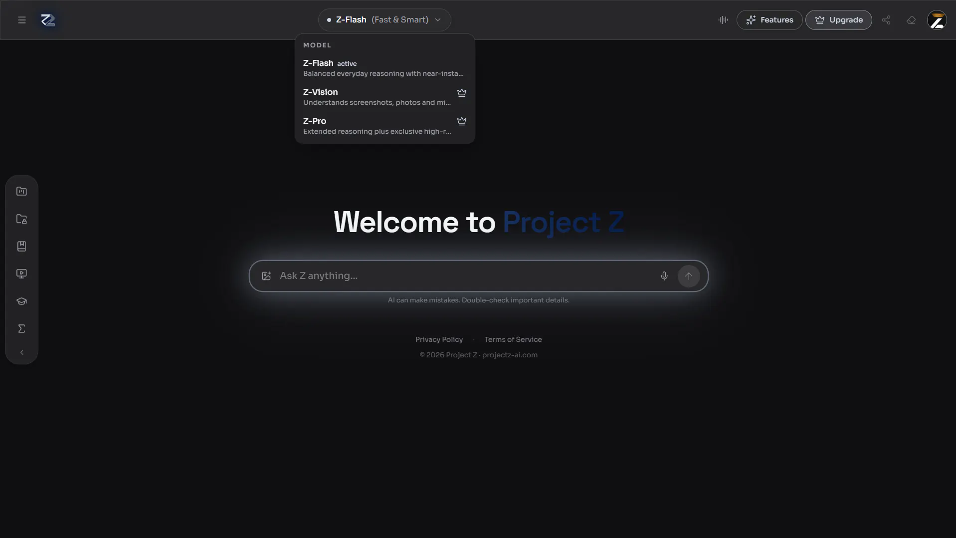 Project Z gallery image