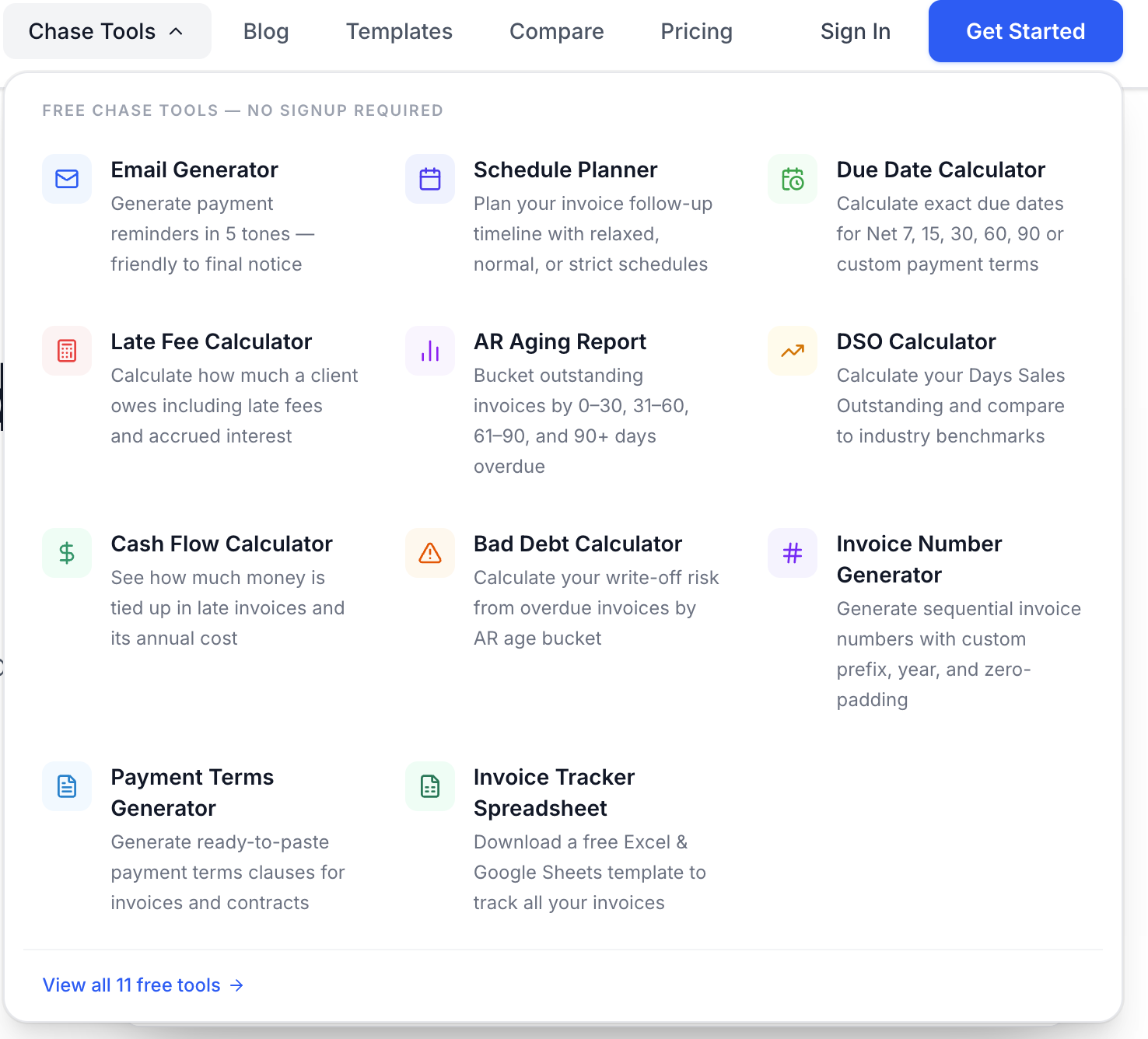 InvoiceGrid - Screenshot 2 showing product features and functionality