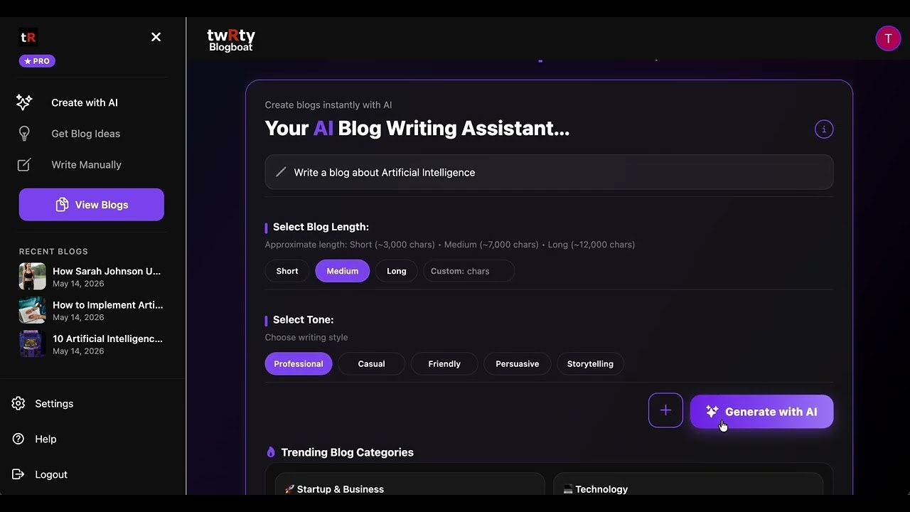 twRty Blogboat gallery image