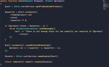 Master Laravel Creating an Online Shop gallery image