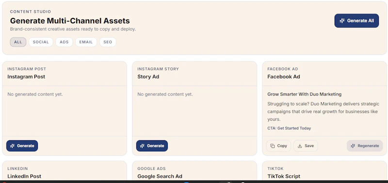 Duo Agent-Marketing Reimagined for Today screenshot 3