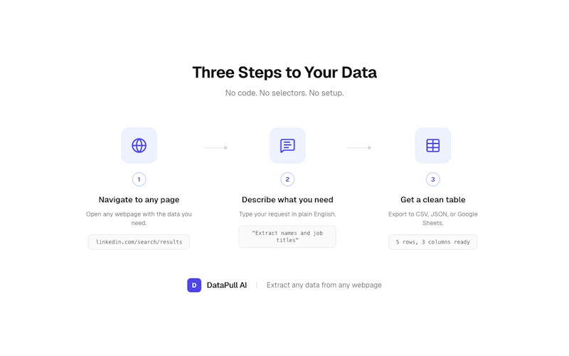 DataPull AI screenshot 1