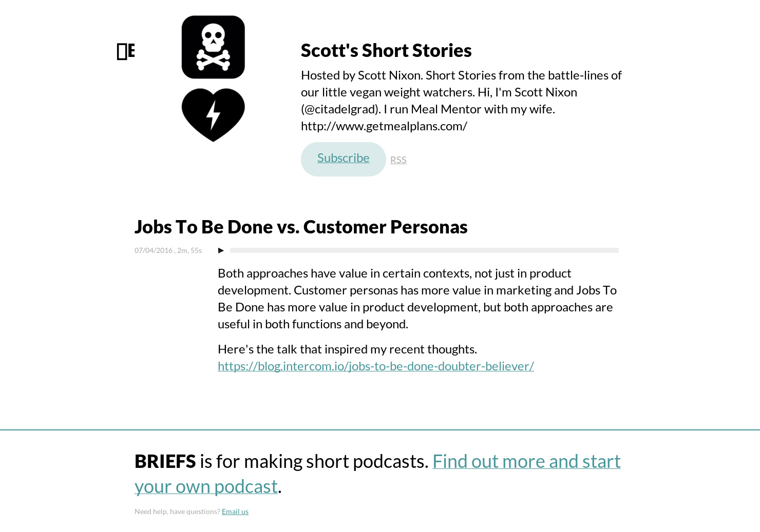  Jobs To Be Done vs. Customer Personas