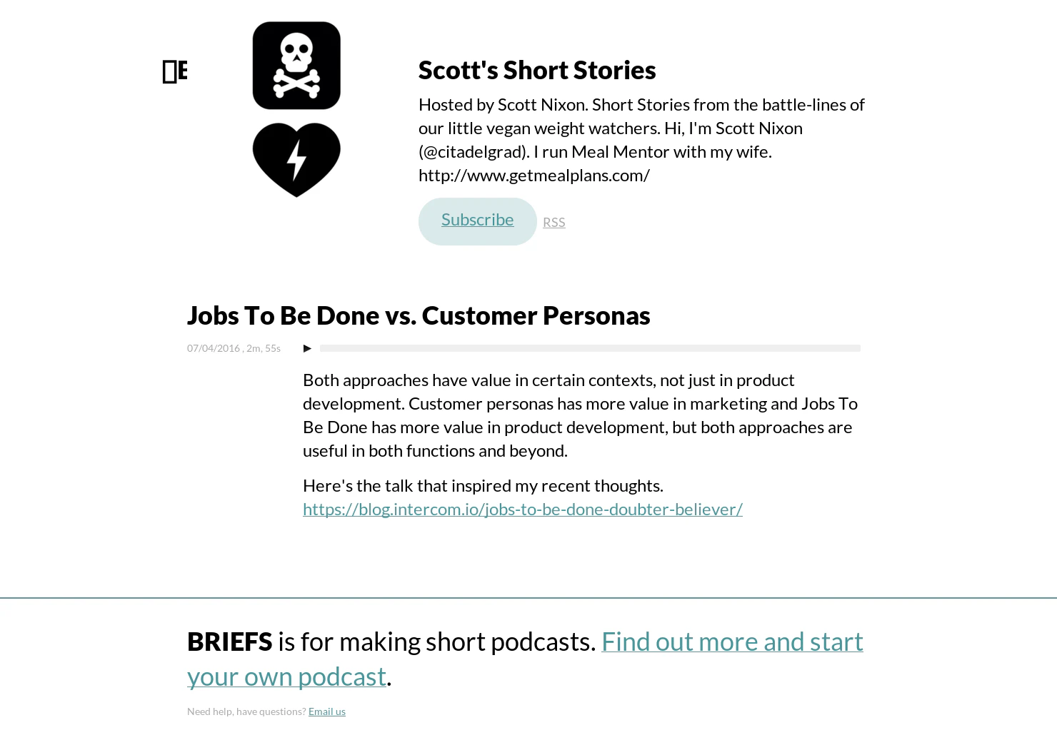  Jobs To Be Done vs. Customer Personas