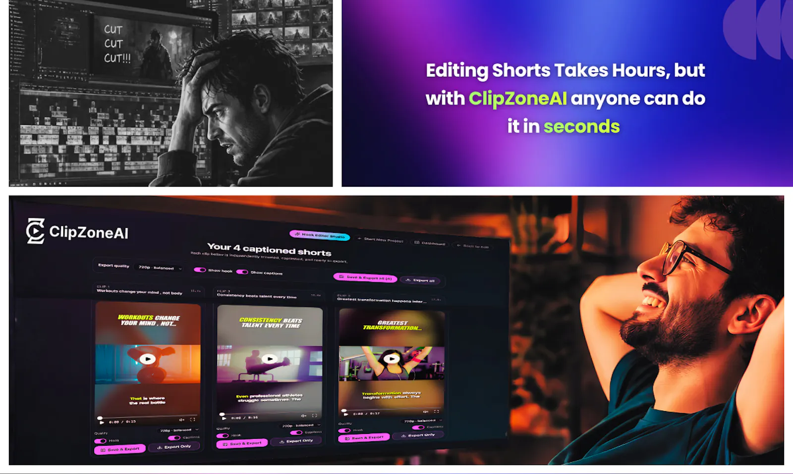 ClipZoneAI.com screenshot 11
