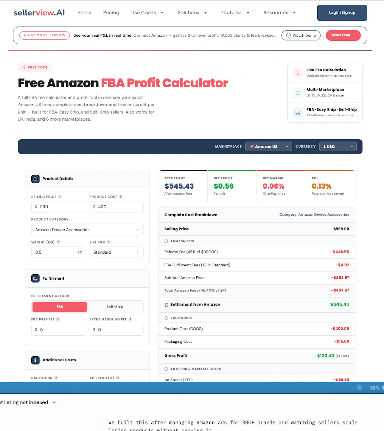 Sellerview.ai screenshot 4