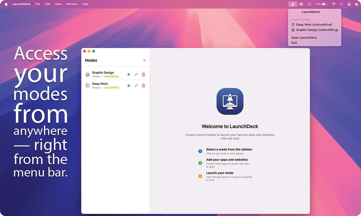 LaunchDeck