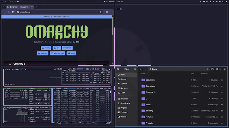 Omarchy screenshot 3