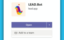 LEAD.bot for Microsoft Teams media 2