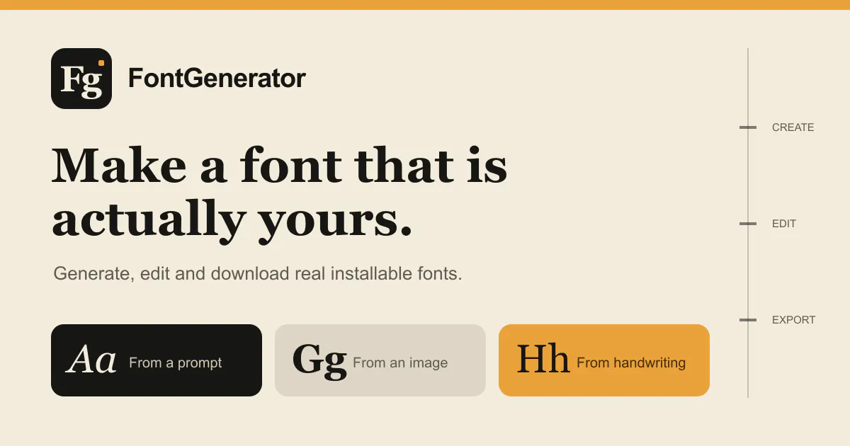 FontGenerator gallery image