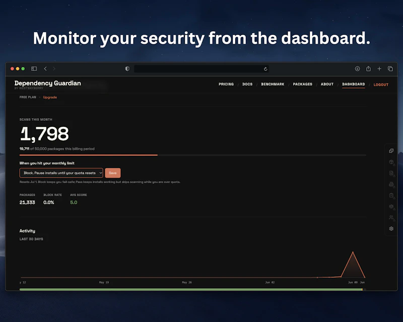 Dependency Guardian screenshot 3