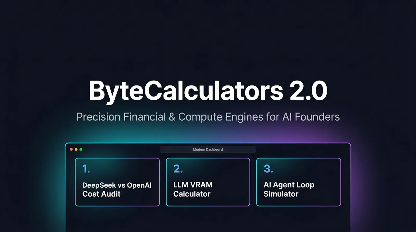 ByteCalculators 2.0 screenshot 1