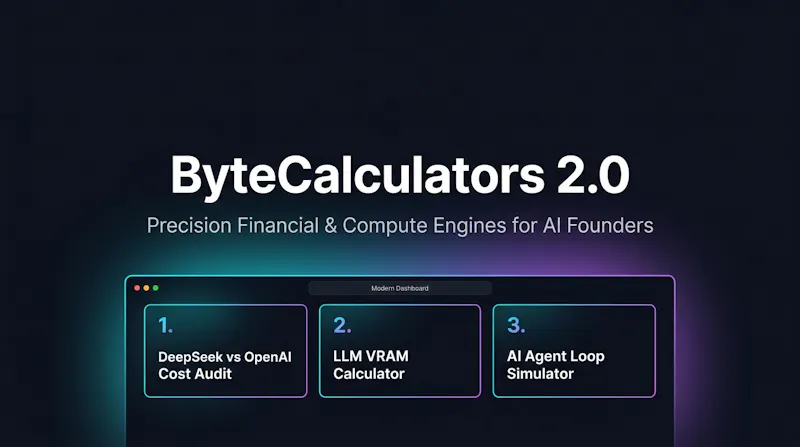 ByteCalculators 2.0 screenshot 1