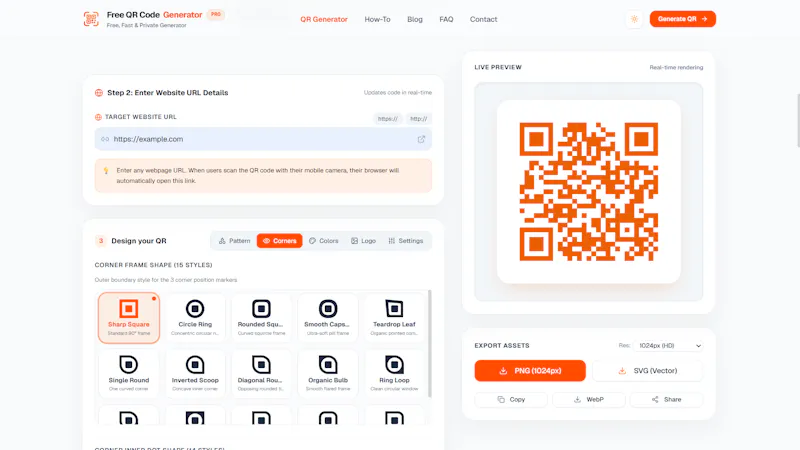 Free QR Code Generator screenshot 2