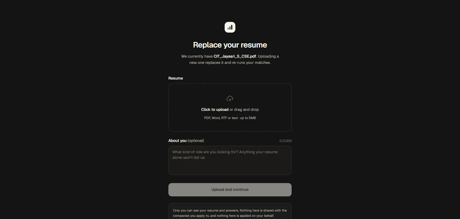 RoleFrame screenshot 3