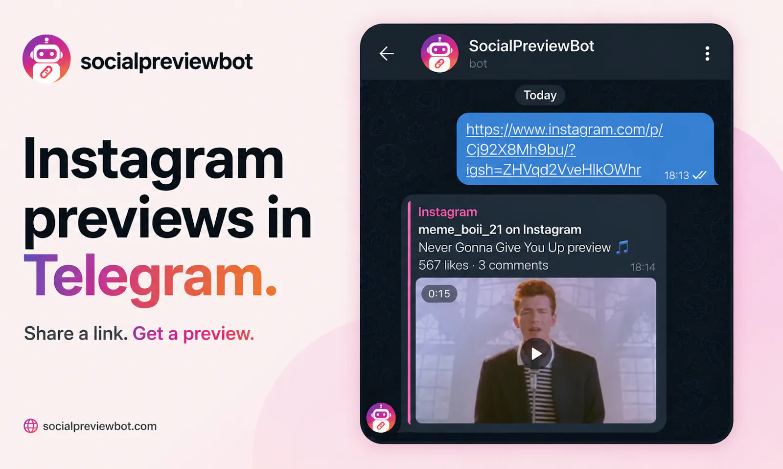 SocialPreviewBot screenshot 1