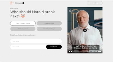 Hide the Pain Harold's April Prank gallery image