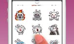 Cute Rabbit Emoji image