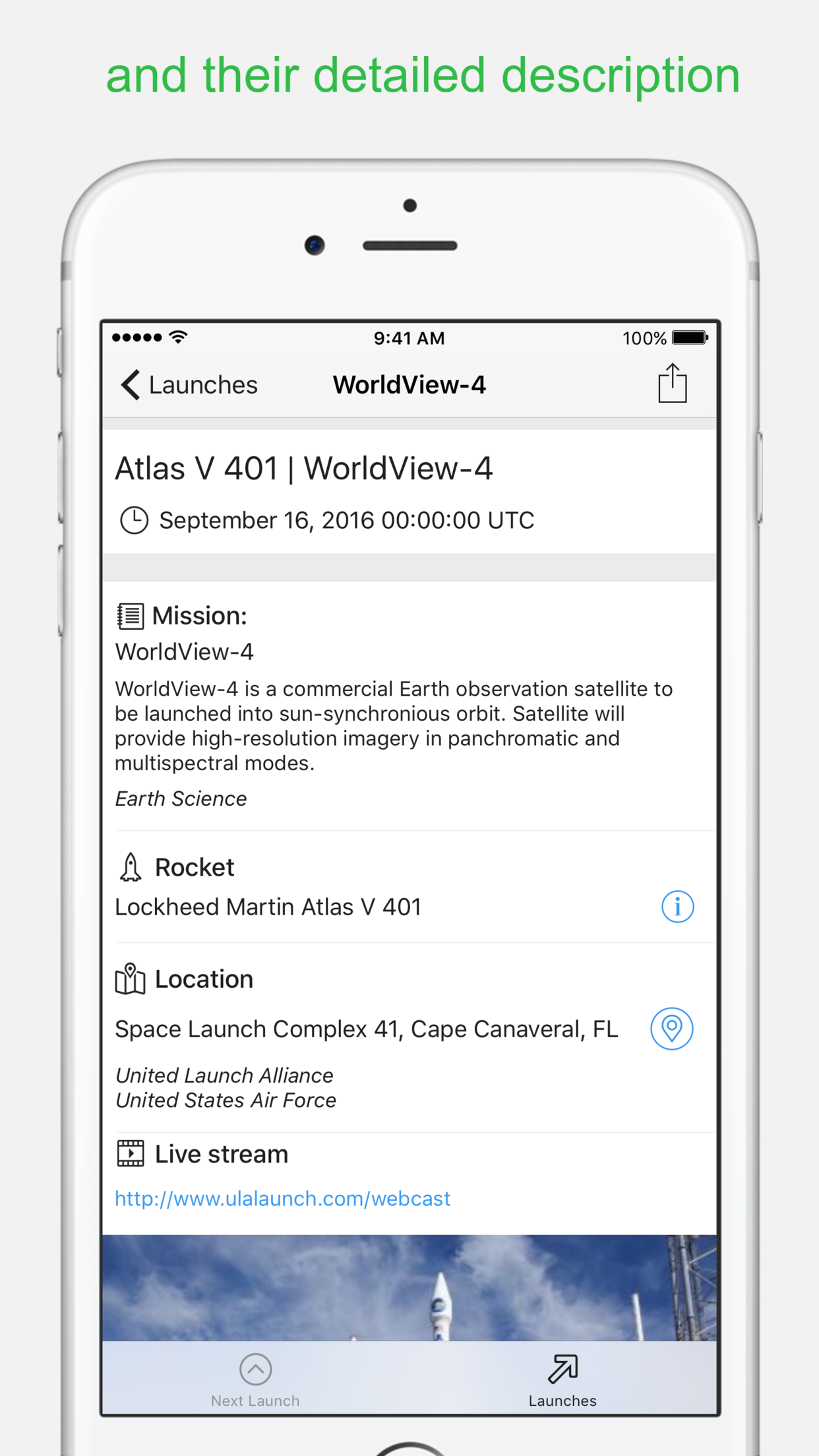 LaunchTime - Rocket Launch Schedule gallery image