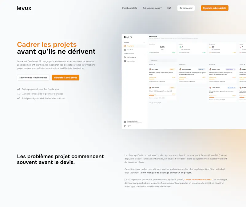 Levux screenshot 2