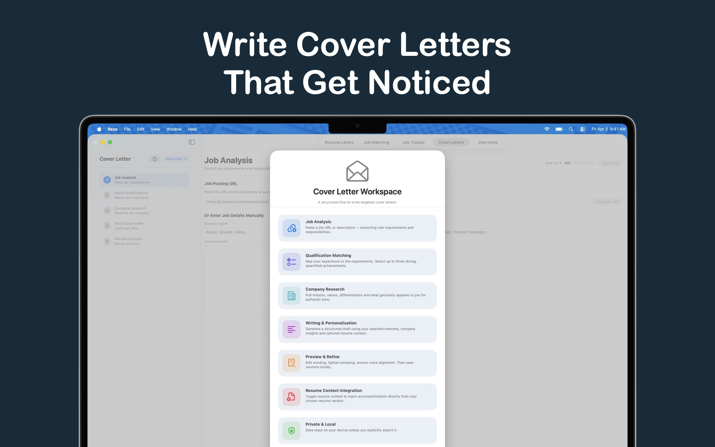 Reze: Job Search Assistant gallery image