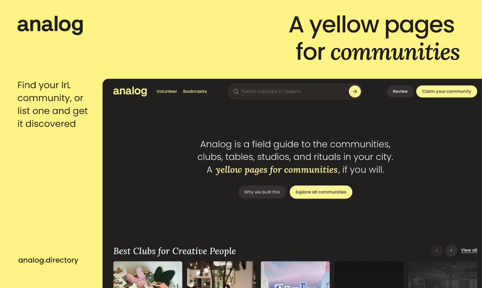 Analog Directory screenshot 2