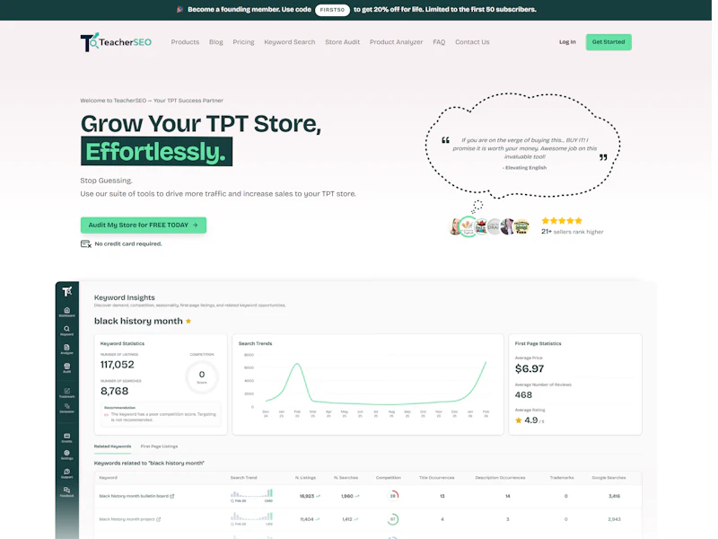 TeacherSEO screenshot 3