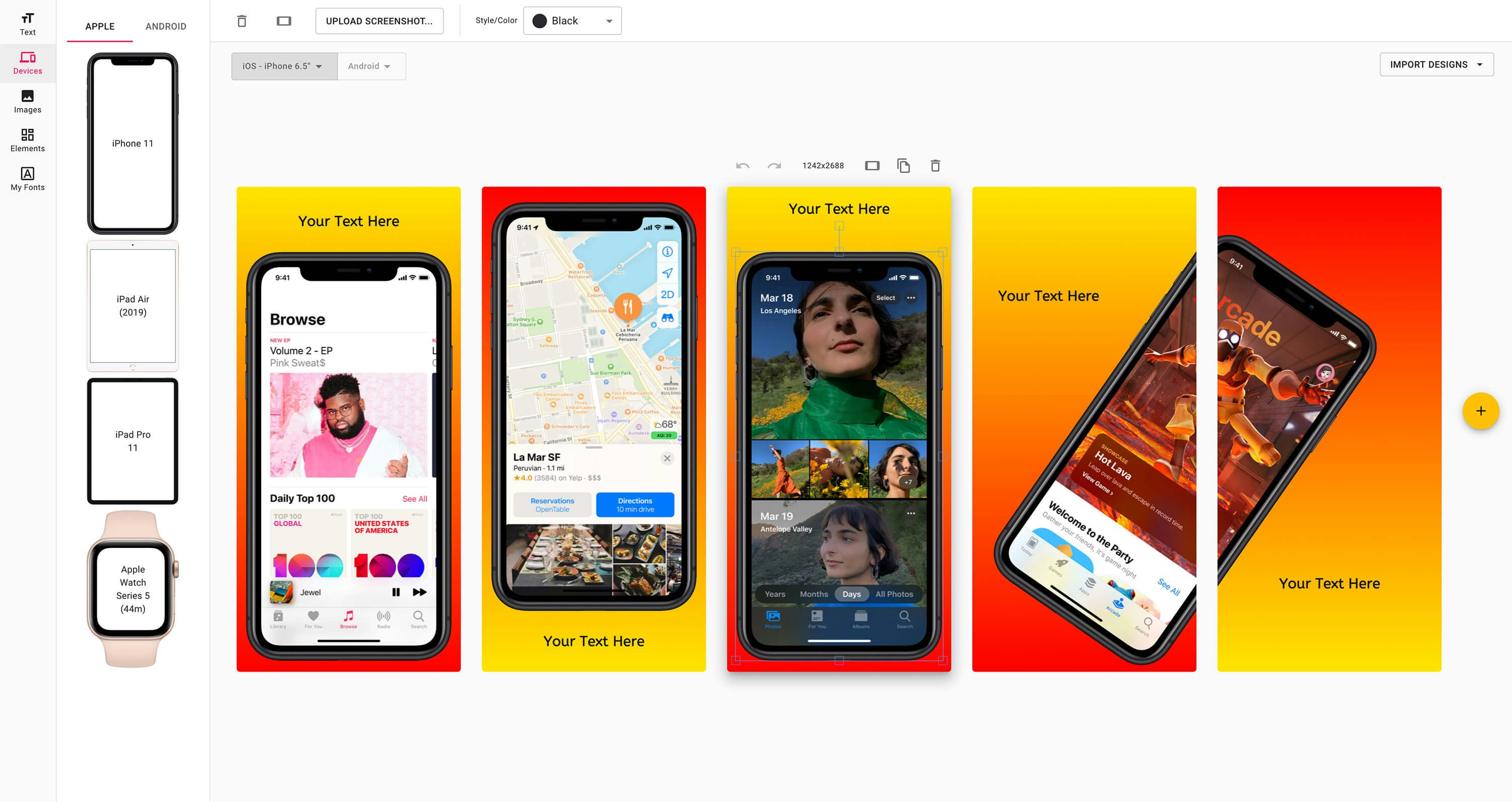 Create Beautiful Screenshots gallery image