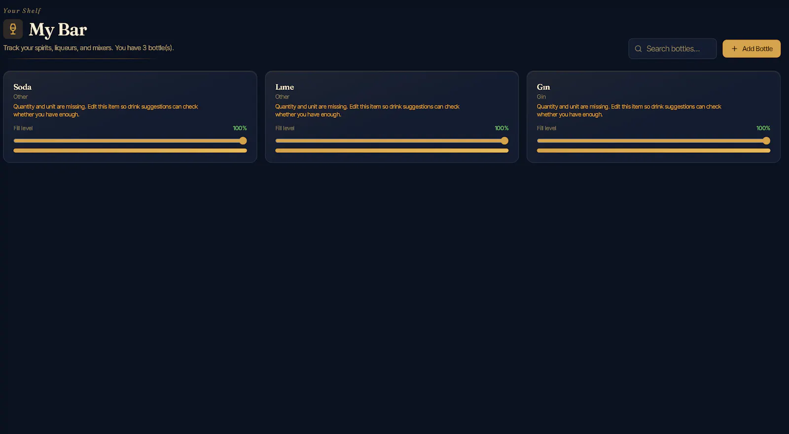 Bartools screenshot 4