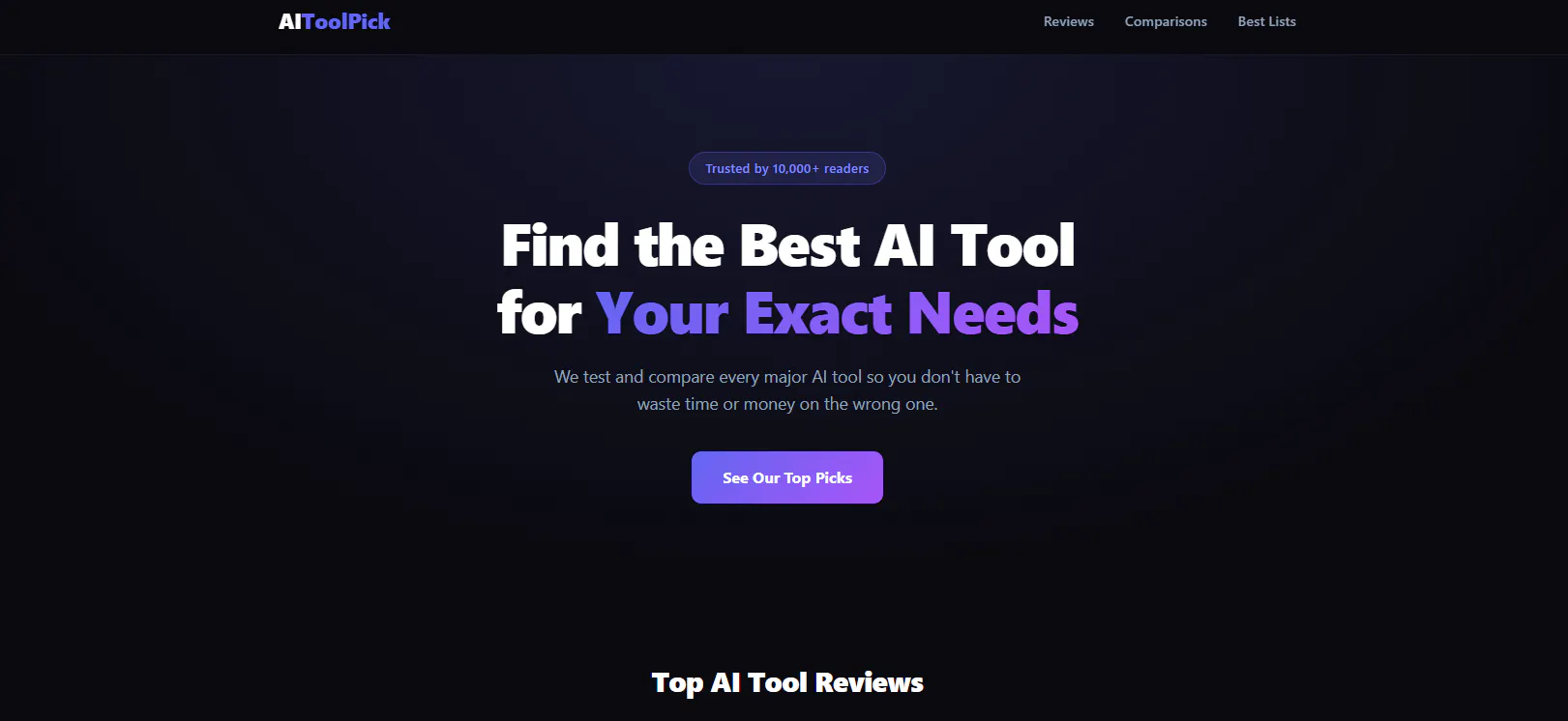 My AI Tool Pick gallery image