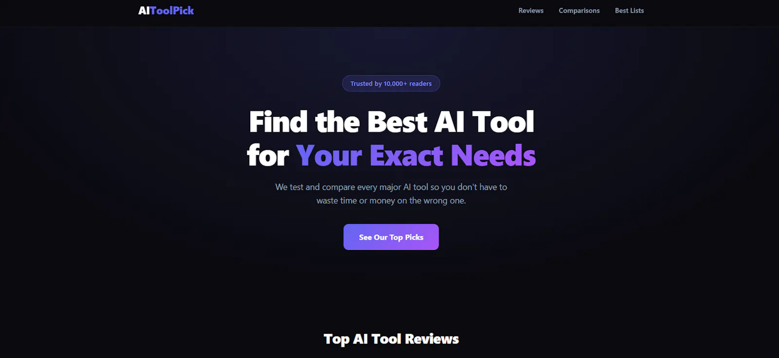 My AI Tool Pick screenshot 1