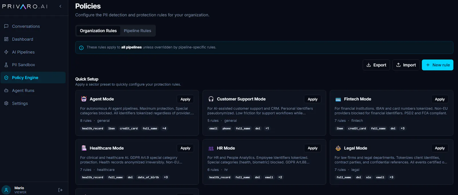 Privaro screenshot 10