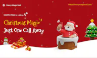 Talk to Santa by Merry Magic Mail