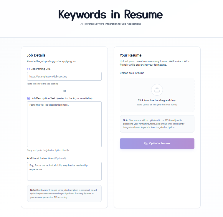 Keywords in Resume gallery image