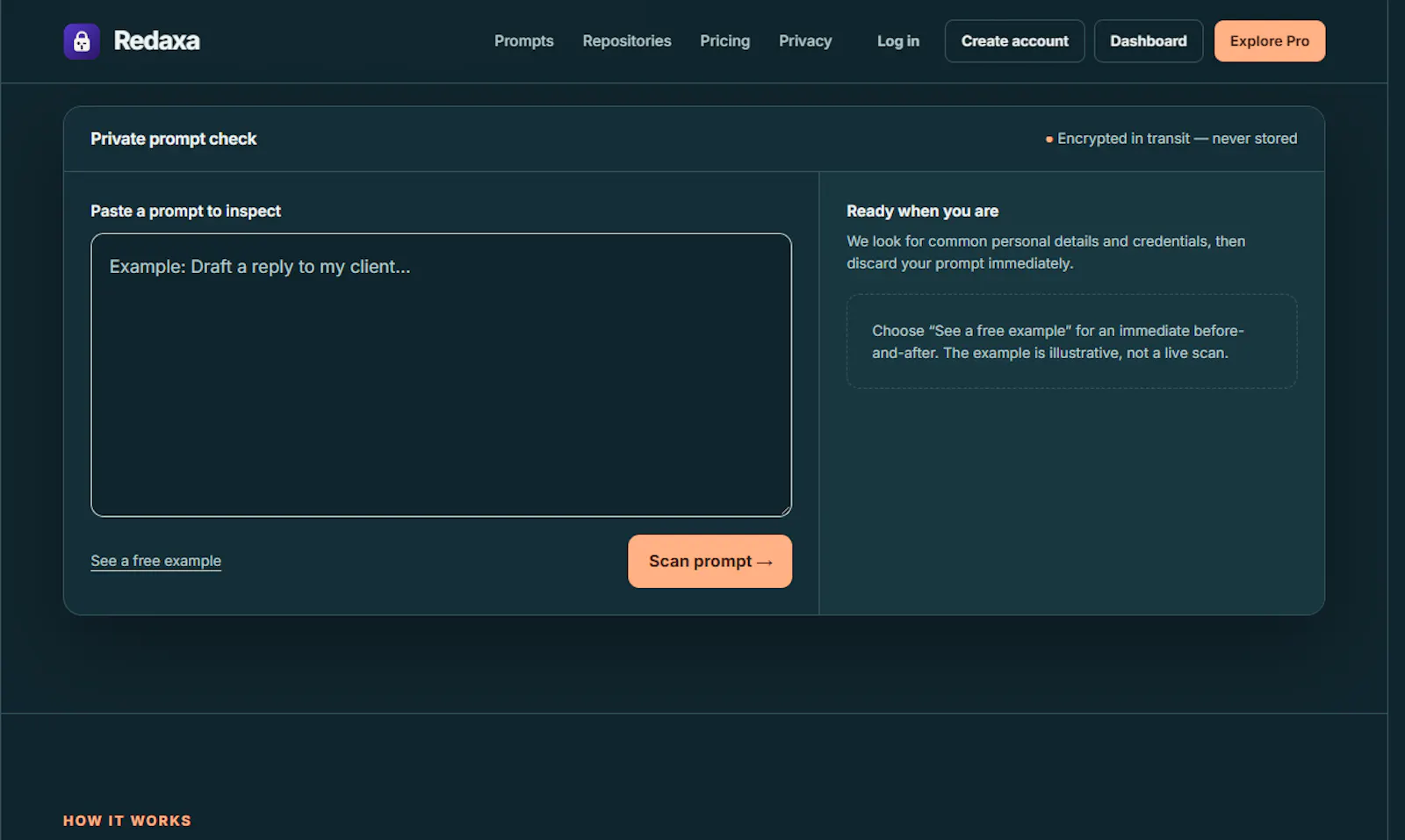 Redaxa screenshot 2