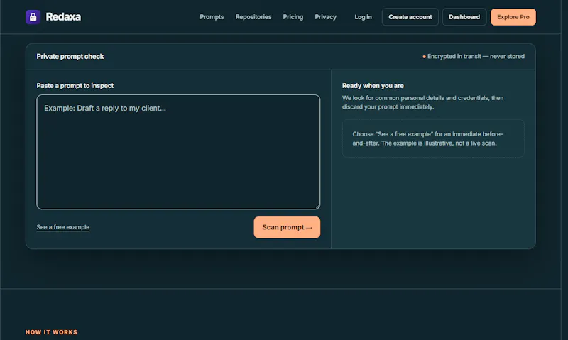 Redaxa screenshot 2