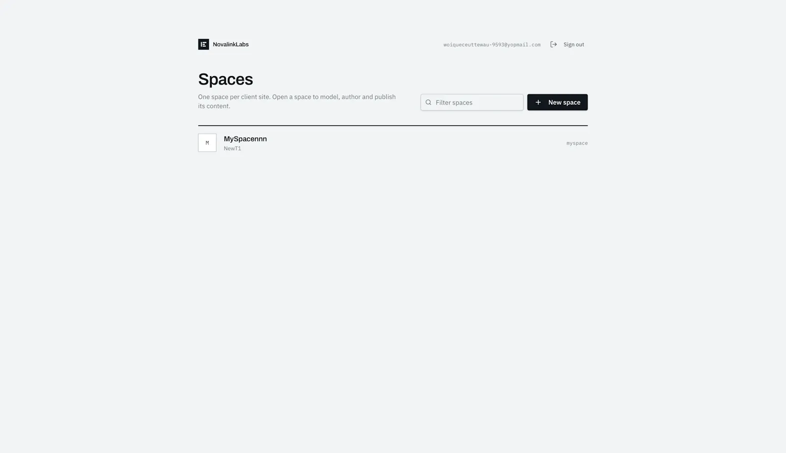 NovalinkLabs CMS screenshot 4