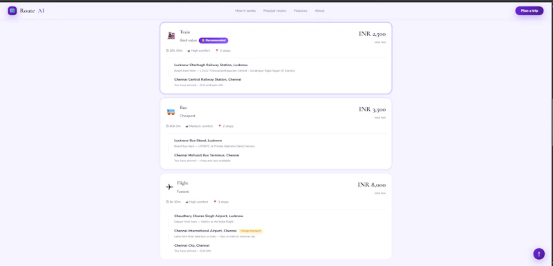 PlanRouteAI screenshot 5